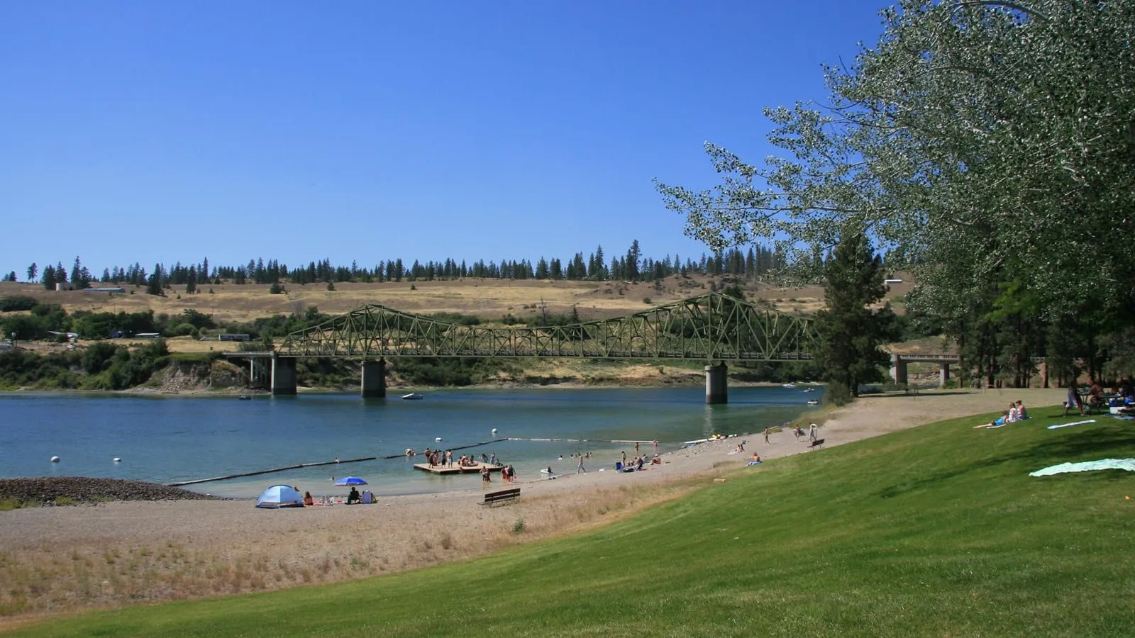 Lake Roosevelt taken from Two Rivers Marina